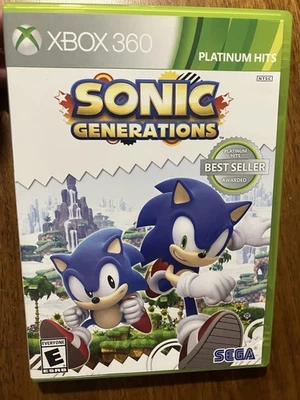 Sonic Generations (Xbox 360, 2011) Complete w/ Manual CIB Tested - Image 1 of 4