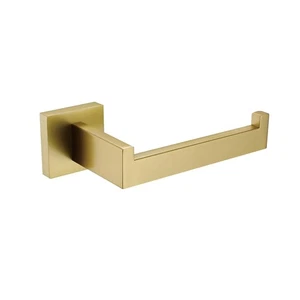 Toilet Paper Holder Brushed Gold, Toilet Tissue Roll Holders Dispenser and Ha... - Picture 1 of 7