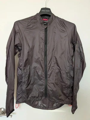Chaqueta Rapha Pack Hombre Pequeña Ligera Ciclismo Negra Nylon Foto 1 de 4