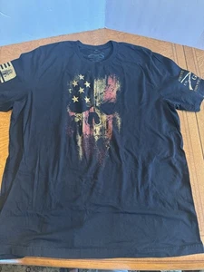 Grunt Style American Reaper 2.0 Short-Sleeve T-Shirt Mens Black 3XL - Picture 1 of 7