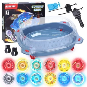 Light Ignite Spinning Tops Battle Set, with Stadium, 12 Light Ignite Spinning... - Imagen 1 de 6