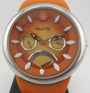 Reloj Philip Stein Fruitz Multi-Esfera Naranja Tono Plateado - F43S-TS-O - Nuevo Batt - Imagen 1 de 11
