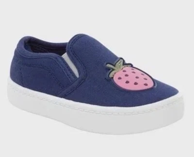 Carters Toddler Size 7 Nettie Strawberry,Casual Slip-Ons NWT - Image 1 of 2