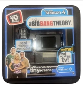 Big Bang Theory Tiny TV Classics Real Working TV & Remote Arcade Toys Brand New! - Picture 1 of 1