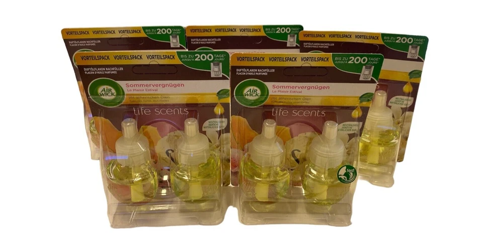 AirWick life scents Sommervergnügen Duftölflakon Nachfüller (10x19ml) - Bild 1 von 1