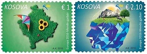 Kosovo Stamps 2016. EUROPA CEPT - Think Green. Set MNH. - Picture 1 of 1