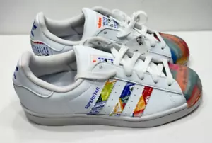 Adidas Herren Superstar Multi Logo Schuhe Größe 5,5 - Bild 1 von 12