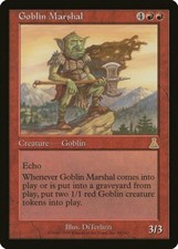 Goblin Marshal Urza's Destiny NM Red Rare MAGIC THE GATHERING CARD ABUGames