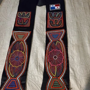 Stich mola Graduation Sash Scarf  Stole Unisex Panama Stole sash - Picture 1 of 1