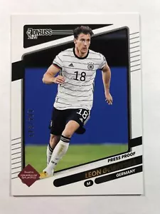 2021-22 Donruss Press Proof Gold #69 Leon Goretzka - Germany 184/349 - Bild 1 von 1