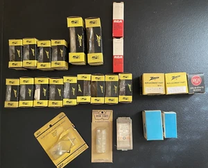 Lot of 25 VINTAGE ELECTRONIC Replacement Parts * UNTESTED * - Picture 1 of 7
