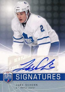 2008-09 Be A Player SIGNATURES #SL LUKE SCHENN - Toronto Maple Leafs