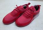 Women's Nike Size 8.5 Air Max Thea Premium Geranium Red Sneaker Shoes 616723-600