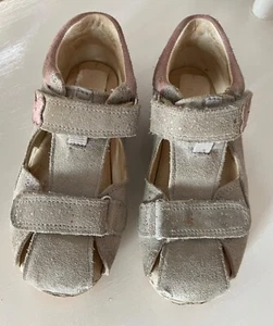 Superfit Sandalen Mädchen Gr. 26 Modell Fanni, gebraucht hellgrau - Bild 1 von 4