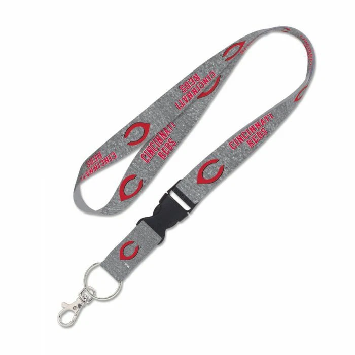 CINCINNATI REDS KEY CHAIN LANYARD WITH DETACH BUCKLE 1" WIDE 22" LONG MLB - Image 1 of 1