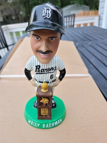 2002 WALLY BACKMAN BIRMINGHAM BARONS Southern League Trophy  BOBBLEHEAD Cover