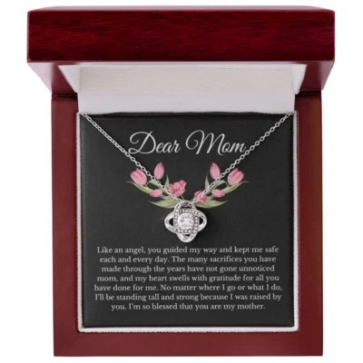 Collar A Mi Mamá, Para Mamá De Hija Hijo, Regalo Día De La Madre Foto 1 de 4