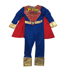 Blau und rot Superheldenkostüm Alter 7