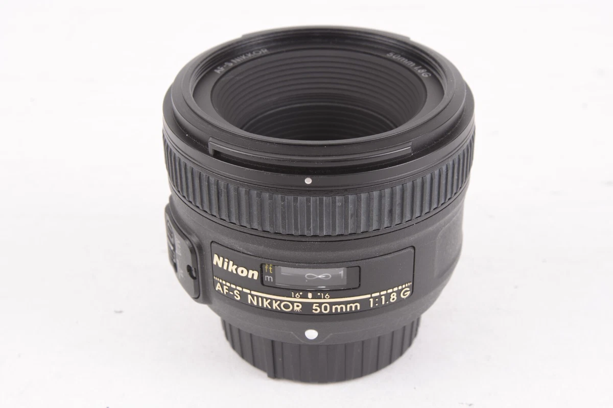 Nikon AF-S NIKKOR 50mm f/1.8G 純正フード付き Nikon AF-S NIKKOR 50mm f/1.8G Lens 2199 B&H Photo Video
