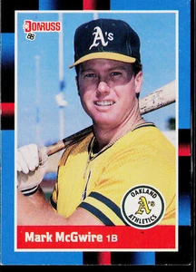Mark McGwire 1988 Donruss #256c Oakland Athletics - Picture 1 of 2