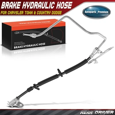 Rear Driver Brake Hydraulic Hose for Chrysler Town & Country Dodge Grand Caravan - Image 1 of 4