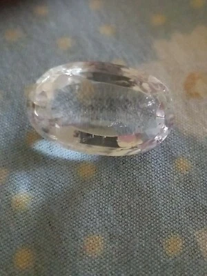 VS 11.84 Ct Natural White Quartz Unheated Loose Gemstone for Jewelry - Image 1 of 4