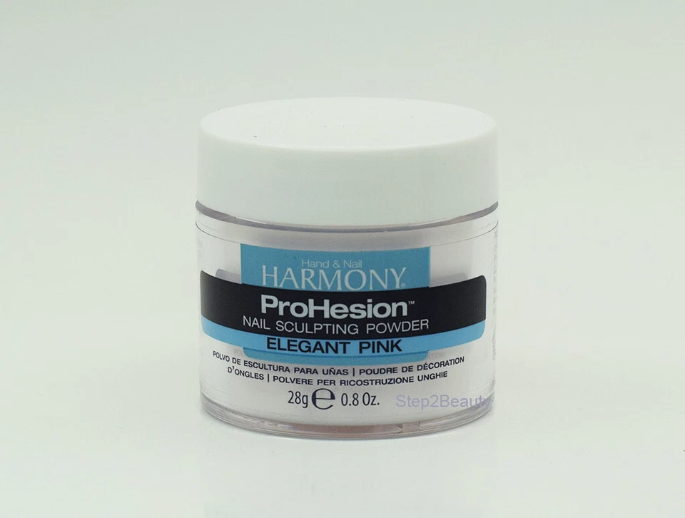 Polvo para esculpir uñas Harmony ProHesion 0,8 oz - ROSA ELEGANTE Foto 1 de 1