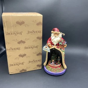 JimShore Christmas Spirit Lives Within Revolving Figurine#4006647 Santa/Kids - Picture 1 of 8