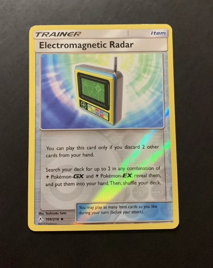 Pokemon - Electromagnetic Radar - 169/214 - Reverse- Unbroken Bonds - NM/M - Image 1 of 1