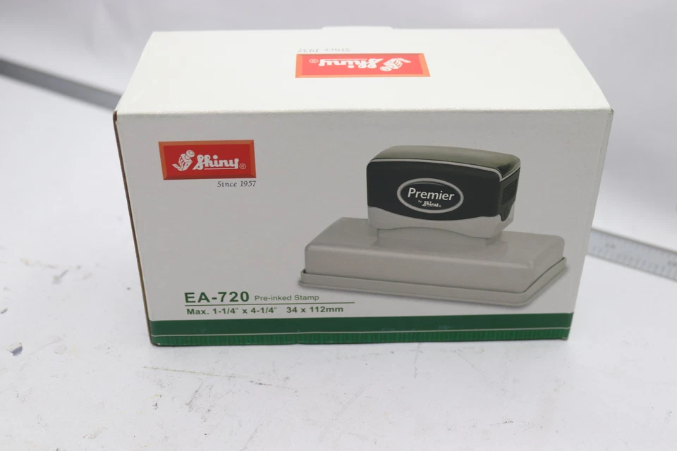 Shiny Premier Pre-Inked Stamp EA-720 - Image 1 of 1