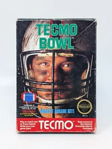 Tecmo Bowl (Nintendo Entertainment System, 1989) NES CIB Complete - Picture 1 of 9