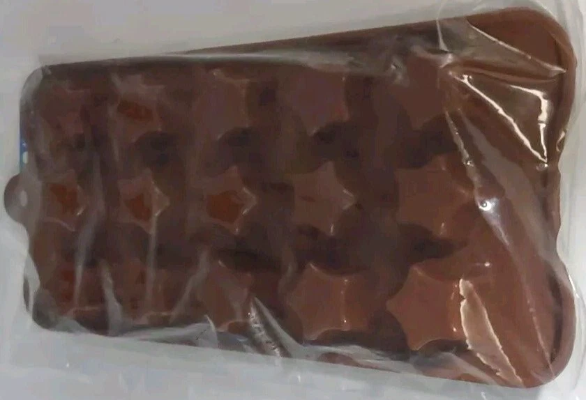 Silicone Candy Mold Star Shape ChocolateIce 15 Cavity Oven Freezer Microwave NIP - Image 1 of 4