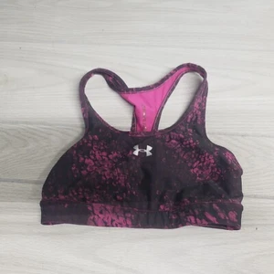 UNDER ARMOUR Sports Bra XS Extra Small Gray Yoga Running - Picture 1 of 4