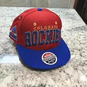 Colorado Rockies Original Zephyr Wool Blend Snapback Hat, NWOT, Adjustable, OSFM - Picture 1 of 8