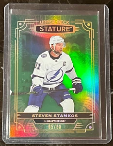 Steven Stamkos Stature Green /66 2022-23 Upper Deck Stature #86 - Picture 1 of 2
