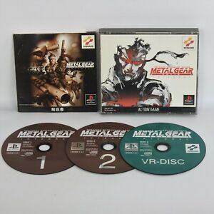 METAL GEAR SOLID INTEGRAL PS1 Playstation ccc p1