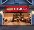 Chevrolet Racing 2x8 ft Banner Flag Corvette Car Truck Sign Garage Wall Decor