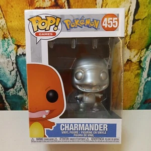 Funko Pop! Juegos: Pokemon S7 - Charmander Plata Metálica - Imagen 1 de 6