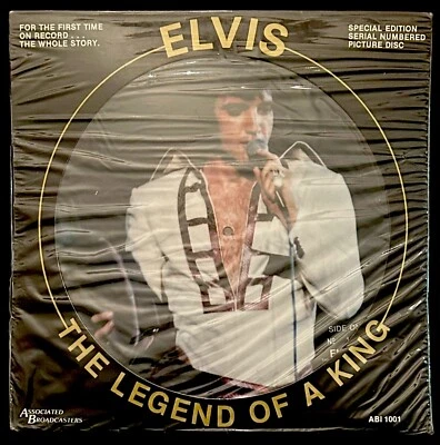 Elvis The Legend Of A King LP Picture Disc Exclusive Story Of The King - SEALED! - Image 1 of 2