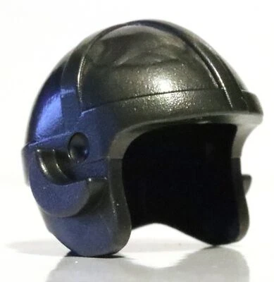 Lego Pearl Dark Gray Aviator Minifig Helmet - Image 1 of 3