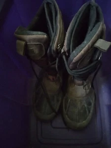 Northside sz 11 Thermolite Felt Lined Brn Lace Up Leather Waterproof Winter Boot - Picture 1 of 6