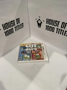 Cut the Rope: Triple Treat (Nintendo 3DS, 2014) BOX ONLY NO GAME - Picture 1 of 3