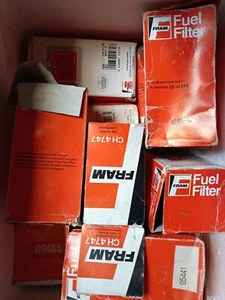 FRAM FUEL FILTERS..JOB LOT OF NEW BUT OLD STOCK IN BOXES... - Picture 1 of 9