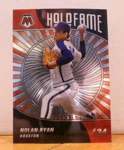 MOSAIC PANINI CHASE BASEBALL CARD HOLOFAME NOLAN RYAN HOUSTON ASTROS - Picture 1 of 2