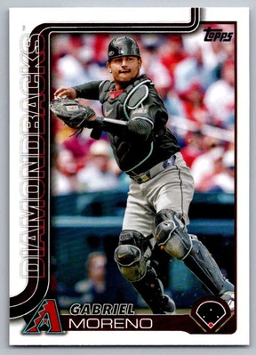 2025 Topps Gabriel Moreno Arizona Diamondbacks #235 - Image 1 of 2