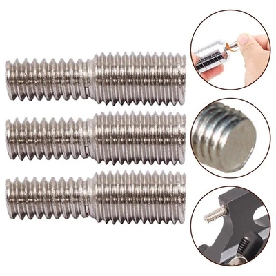 Juego de adaptadores de tornillo de metal 3 piezas 14 20 a 516 conversión de 24 roscas para herramientas - Imagen 1 de 4