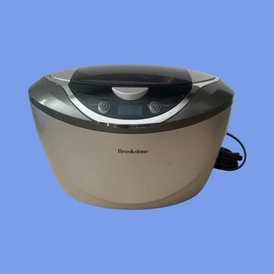 Brookstone Ultrasonic Jewelry Cleaner Portable Tabletop Cleaning Machine - Image 1 of 4