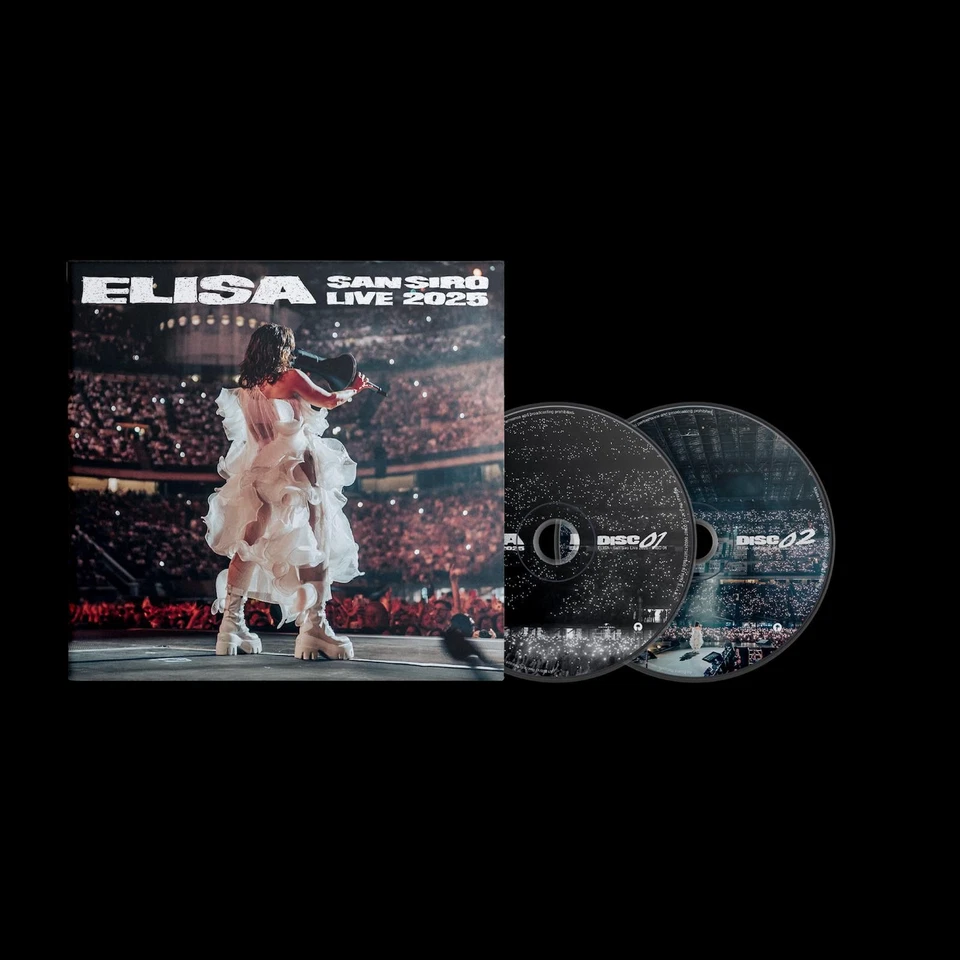 Elisa - San Siro Live 2025 - 2 Cd (con libro brossurato) - Imagen 1 de 1