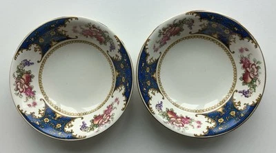 Vintage Sampson Bridgwood & Son Bowls x Two - 16cm Diameter - Good Condition - Image 1 of 4