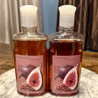 Bath and Body Works BROWN SUGAR & FIG Body Shower Gel 10oz RETIRED Original! - Image 1 of 3